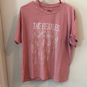 The Beatles Men’s Dusty Pink Tee